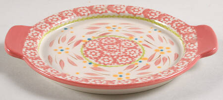 Old World Hot Pink 7" Round Lid-It (Trivet,Tray,Baker Lid)