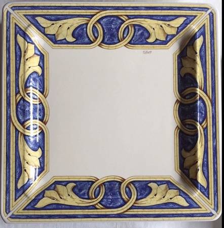 TIB12 Square Dinner Plate