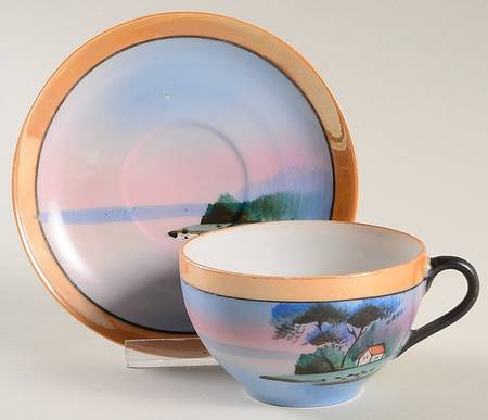 TSL32 Flat Cup & Saucer Set
