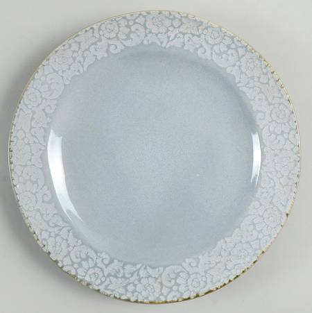 Coralie Grey Salad Plate