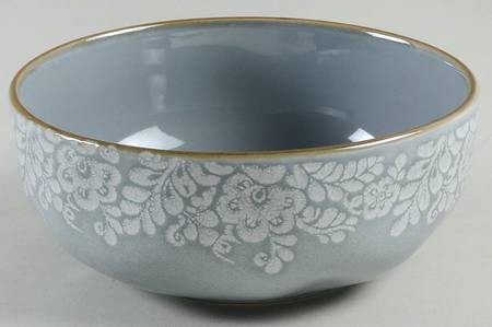 Coralie Grey Soup/Cereal Bowl