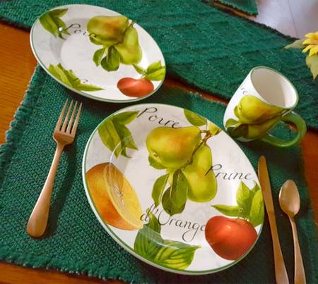 Le Fruit Expana II Dinner Plate