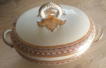 Greek Tureen &  Lid