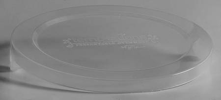 Old World Poinsettia Plastic Lid for 5" Mixing Bowl