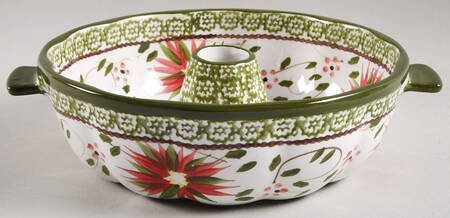 Old World Poinsettia Bundt Pan