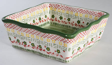 Tapestry Green 7" Square Baker
