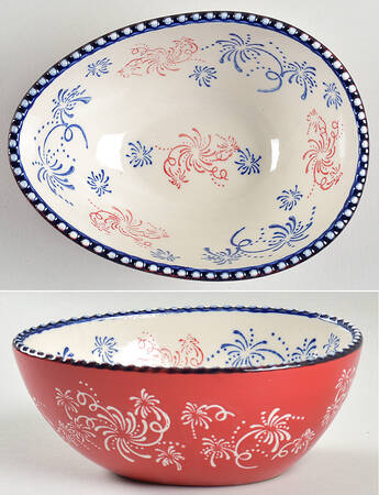 Floral Lace Firework Appetizer Bowl/Ramekin for Flower Shape Appetizer Set