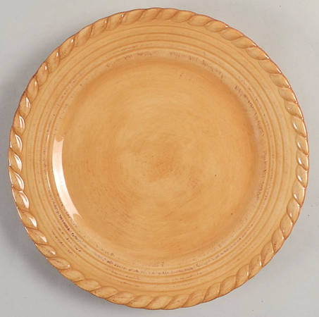 Lucca Yellow Salad Plate