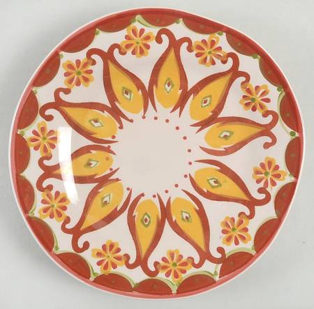Puerto Rico Red Salad Plate