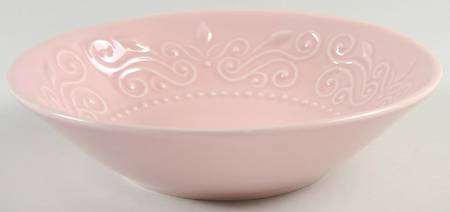 TVB1 Pink 9" Soup/Pasta Bowl