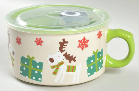 Winter Whimsy Mug & Vented Plastic Lid