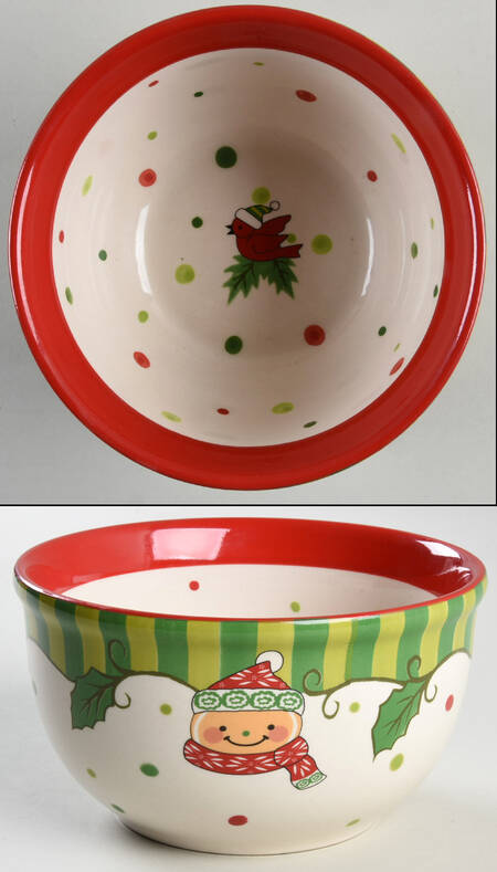 Winter Whimsy 5" Nesting Bowl by Temp-Tations