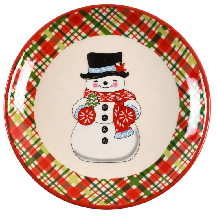Winter Whimsy Bread & Butter Plate