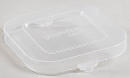 Floral Lace Romance Plastic Lid for Square Ramekin