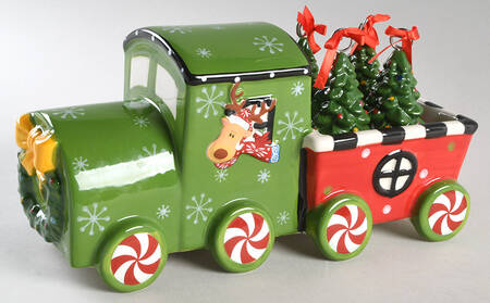 Winter Whimsy (5 Pc) Figural Place Card Holder/Ornament & Stand