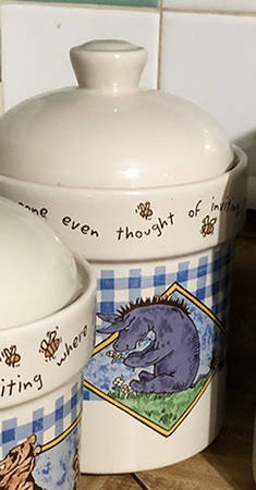 Pooh Large Storage Jar & Lid