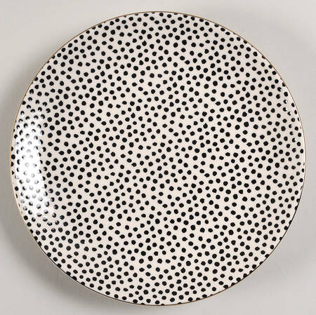 Polka Dot Salad Plate