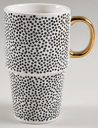 Polka Dot Travel Mug No Plastic Lid