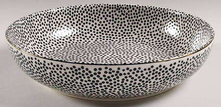 Polka Dot Noodle Bowl & Chopsticks Set