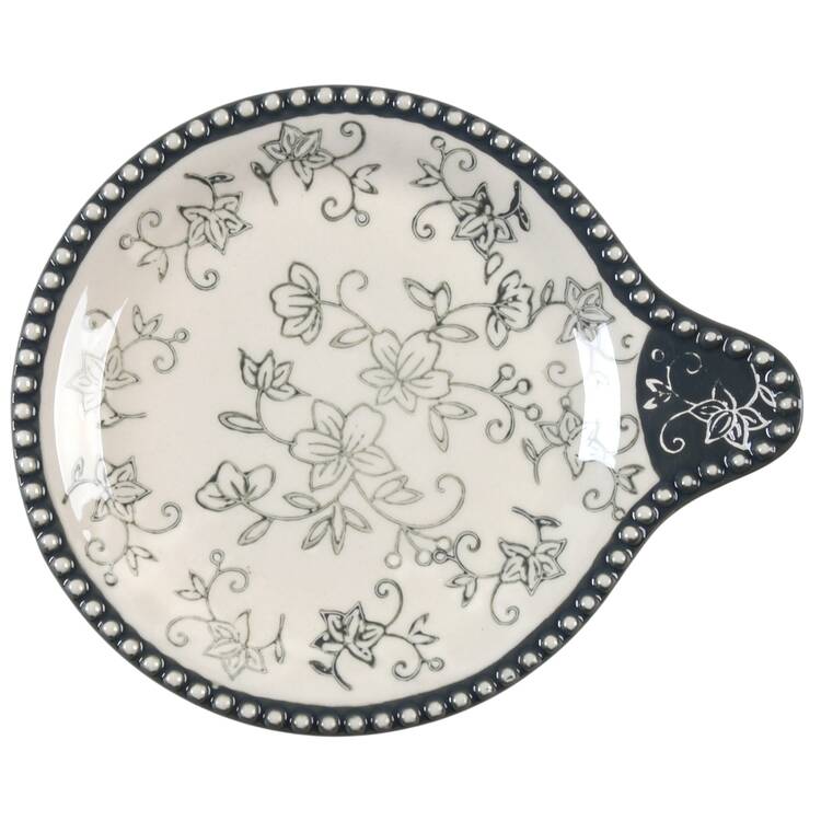 Floral Lace Gray Lid-It for Soup Mug by Temp-Tations