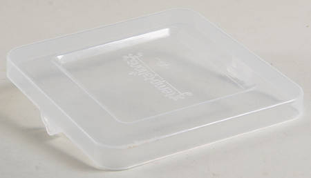 Classic Blue Plastic Lid for Square Ramekin