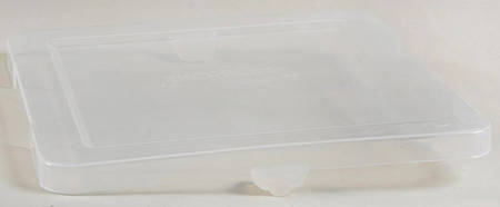 Classic Blue Plastic Lid for 8" Square Baker