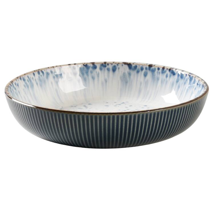 Jura Blue Smoke Individual Dinner Bowl