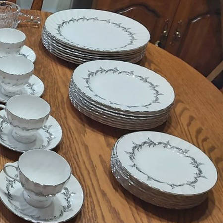 Silver Regency Salad Plate