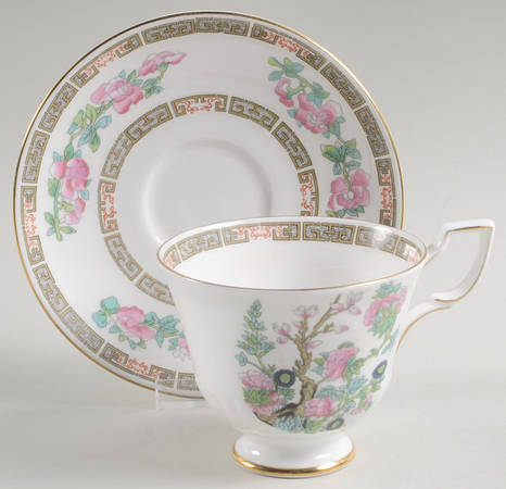 D2297 Footed Cup & Saucer Set