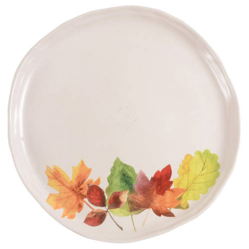 Scattered Pumpkin Leaf by Tabletops Unlimited
