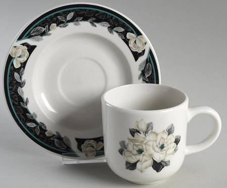 TIE104 Flat Cup & Saucer Set