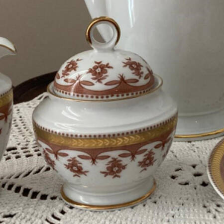 TIR893 Sugar Bowl & Lid