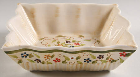 Petals 8" Square Bowl