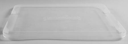 Carved Old World Cranberry Plastic Lid for 13" Rectangular Baker
