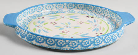 Old World Oceanfetti 10" Round Lid-It (Trivet,Tray,Baker Lid)
