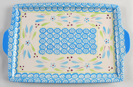 Old World Oceanfetti 15" Rectangular Tray