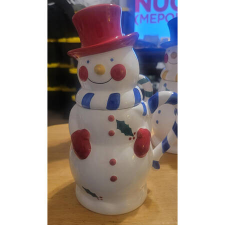 Snowman Mug & Lid
