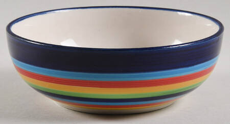 Striped Swirl Coupe Cereal Bowl
