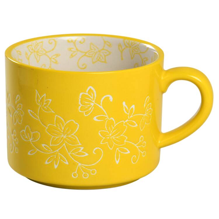 Floral Lace Yellow by Temp-Tations