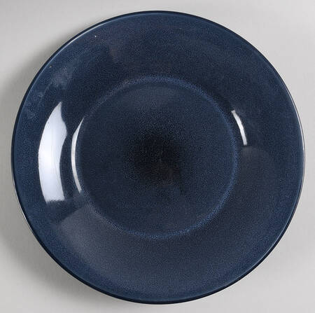 Flute Blue Salad Plate