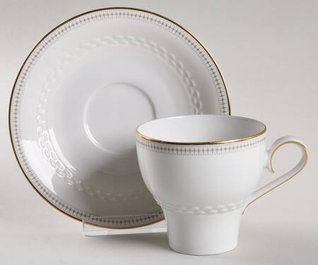 TIR741 Flat Cup & Saucer Set