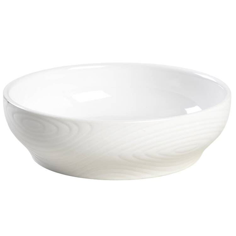 Woodland White Soup/Cereal Bowl