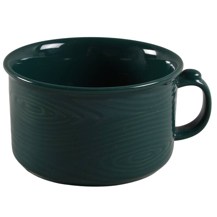 Woodland Emerald Green 25 Oz Soup Mug