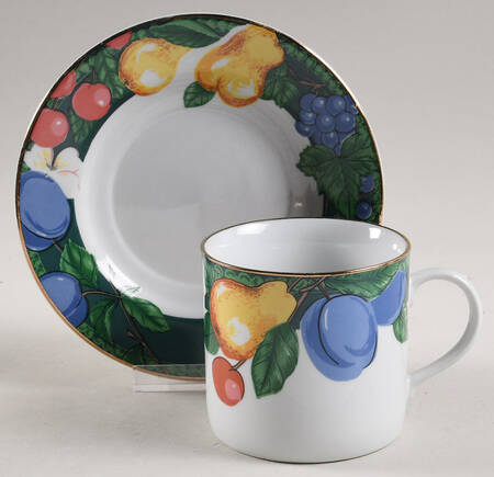 Parfait Footed Cup & Saucer Set by Tienshan