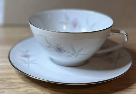 TIR744 Flat Cup & Saucer Set