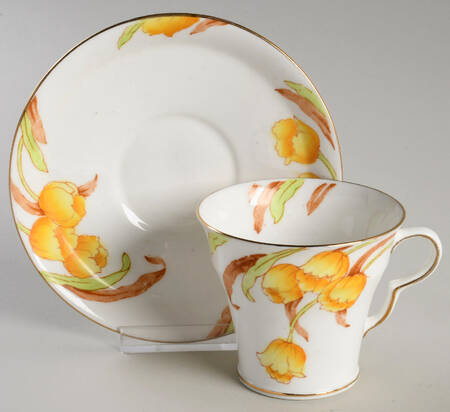 6087 Flat Cup & Saucer Set