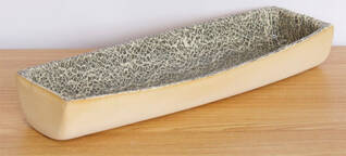 Charcoal 13" Canoe Bowl