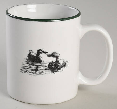 Mallards (Green Trim) Mug