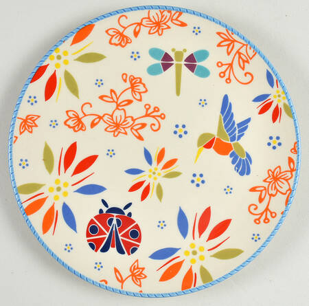 Temp-Tations Garden Salad Plate