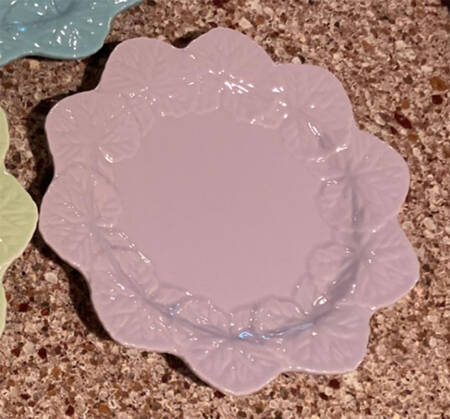 Candy Stripe Dessert/Pie Plate